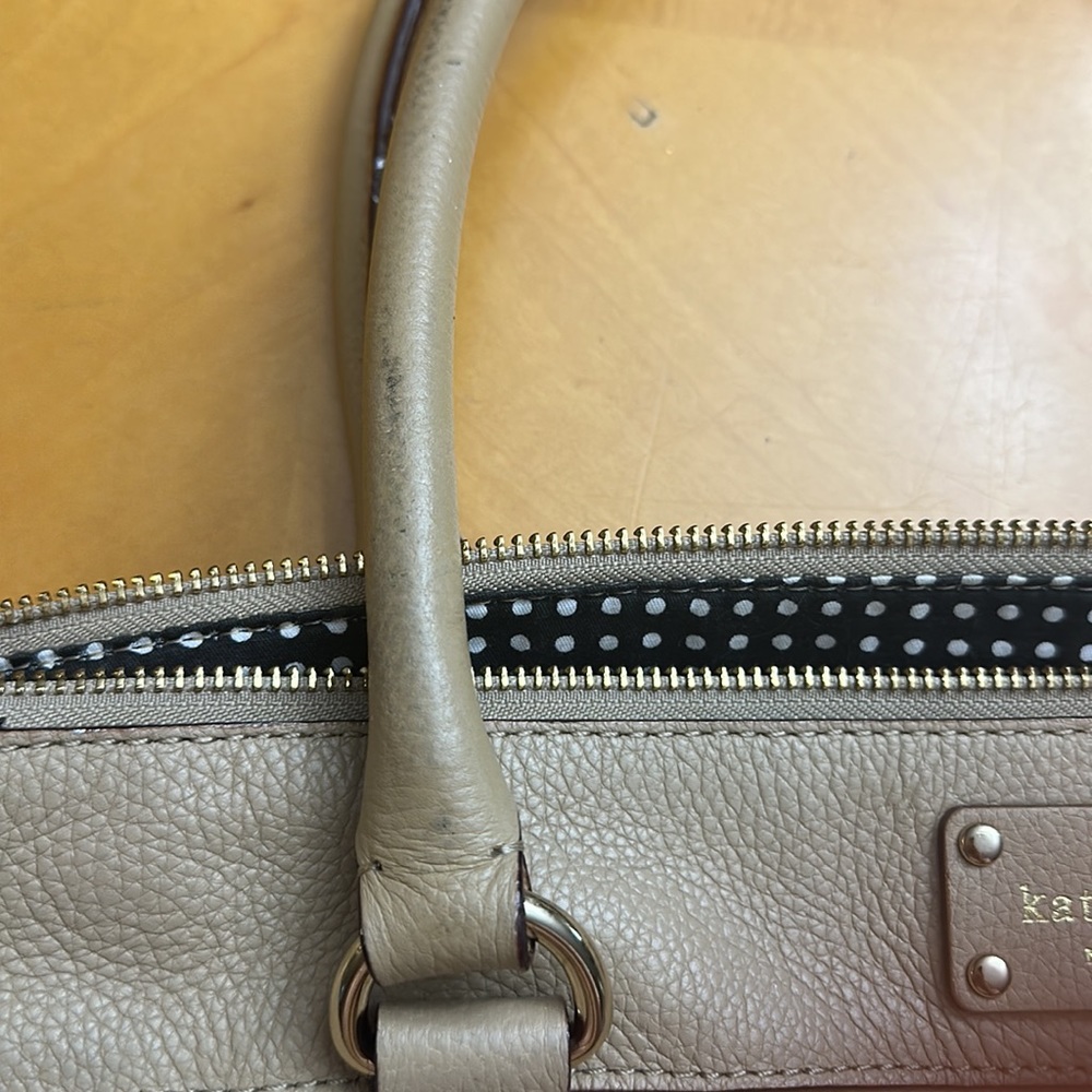 Neutral Kate Spade bag - Picture 5 of 6